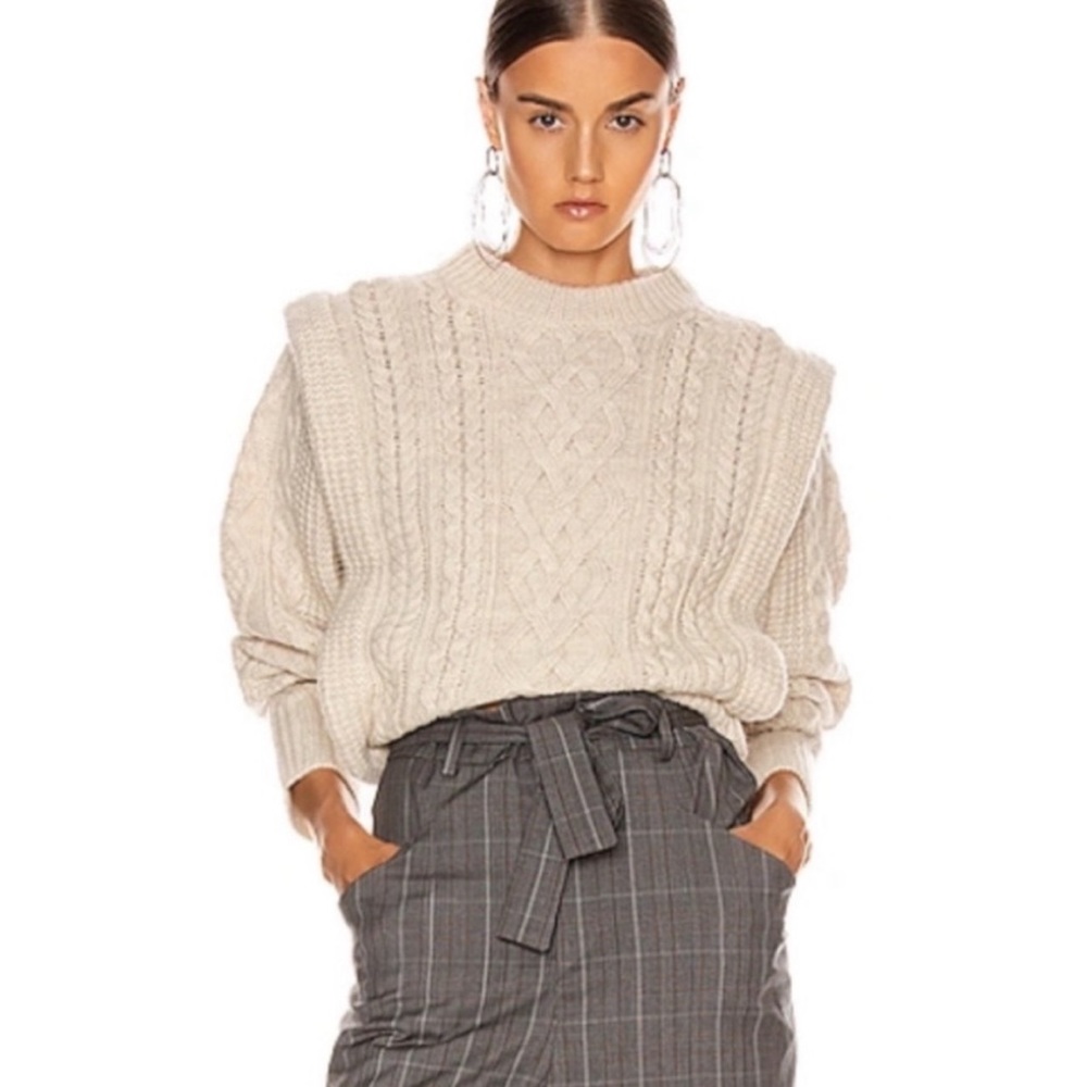 Isabel Marant Etoile Cable Knit Sweater